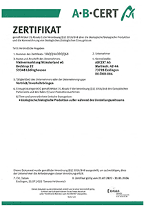Bescheinigung 